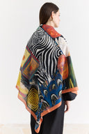 Samora Patterned Shoulder Shawl