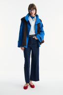 Epaulet Detail Short Trench Coat