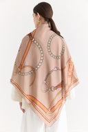Samora Patterned Shoulder Shawl