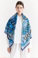 Samora Patterned Shoulder Shawl