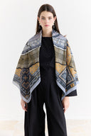 Samora Patterned Shoulder Shawl