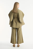 Shawl Collar Detailed Pant Suit
