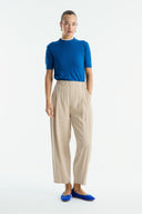 Relaxed Fit Cupro Trousers
