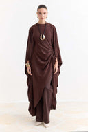 Tünel Detaylı Abaya