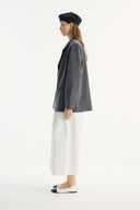 Single-Button Cupra Blazer Jacket
