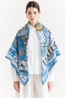 Samora Patterned Shoulder Shawl