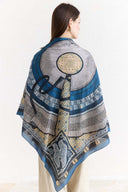Samora Patterned Shoulder Shawl