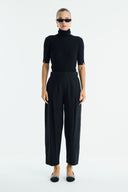Relaxed Fit Cupro Trousers