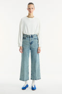 Straight Leg Pocket Jeans
