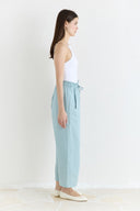 Straight-Fit Organic Linen Trousers