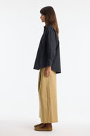 Samba Button-Down Pocket Detail Shirt