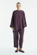 Benetti Waist-Belted Trouser Set