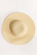 Wide-Brimmed Straw Hat
