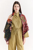 Samora Patterned Shoulder Shawl