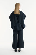 Shawl Collar Detailed Pant Suit