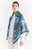 Samora Patterned Shoulder Shawl