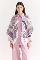 Samora Patterned Shoulder Shawl
