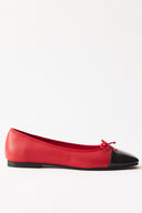 Mira Patent Detail Ballerina Flats