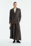 Benetti Button-Detail Jacket and Trousers Suit