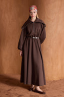 Accessory-Detailed Scuba Dress
