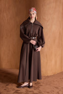 Accessory-Detailed Scuba Dress