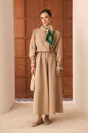 Albrey Trench Dress