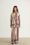 Alegy Printed Cotton Satin Set