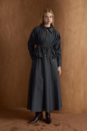 Alessia Zippered Pleated Skirt Set