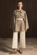 Allerli Plaid Trench Coat