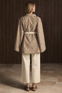Allerli Plaid Trench Coat