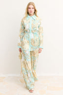 Alya Printed Pants Set
