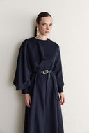 Amelie Off-the-Shoulder Scuba Dress