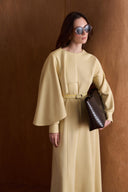 Amelie Off-the-Shoulder Scuba Dress
