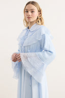Amira Ruffled Shoulder Dress