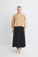 Andrey Short Ruched Trench Coat