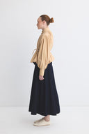 Andrey Short Ruched Trench Coat