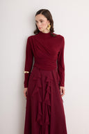 Anneliese Chiffon Ruffled Skirt Set
