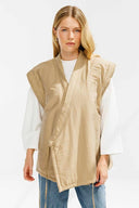 Wrap-Around Puffer Vest