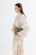 Aponi Floral Chiffon Dress