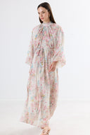 Aponi Floral Chiffon Dress