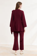 Asimetrik Double Pantolon Takım