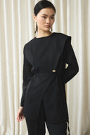 Asimetrik Double Pantolon Takım
