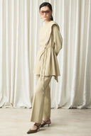 Asymmetric Double Pant Suit
