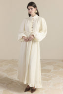Asymmetrical Ruffled Pleated Dress