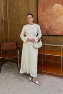 Asymmetric Linen Skirt Set