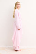 Asymmetric Belted Trouser Set