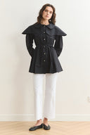 Astana Wide Collar Detail Shirt