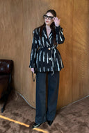 Astra Wool-Blend Coat with Shoulder Details