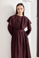 Audrey Wide Neck Lace Dress