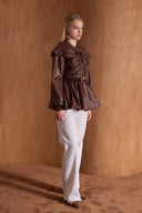 Aurelia Balloon Half-Zip Rain Jacket